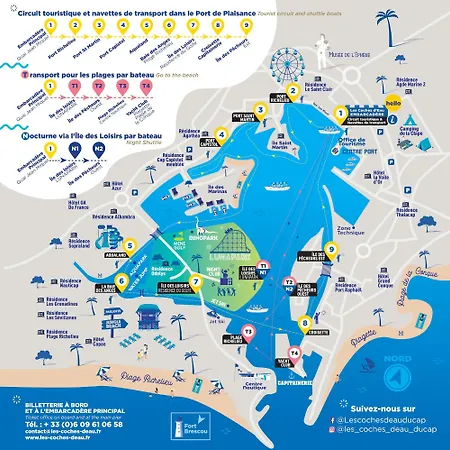 La Chrysalide - Classe 3 Etoiles - 4 Pers - Port Du Cap D'agde - - Clim - Wifi - Histoire De Cles * אגדה